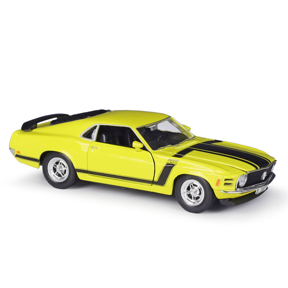 Welly 1/24 1970 Ford Mustang Boss 302 Diecast Pistlerin Tozunu Attıran Safkan Amerikan Gücü