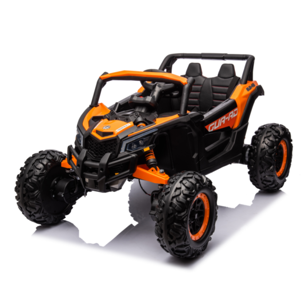 12V Premium Safari UTV - Geniş Off-Road Tekerlekli, Amortisörlü ve Ebeveyn Uzaktan Kumandalı Güçlü Akülü Buggy