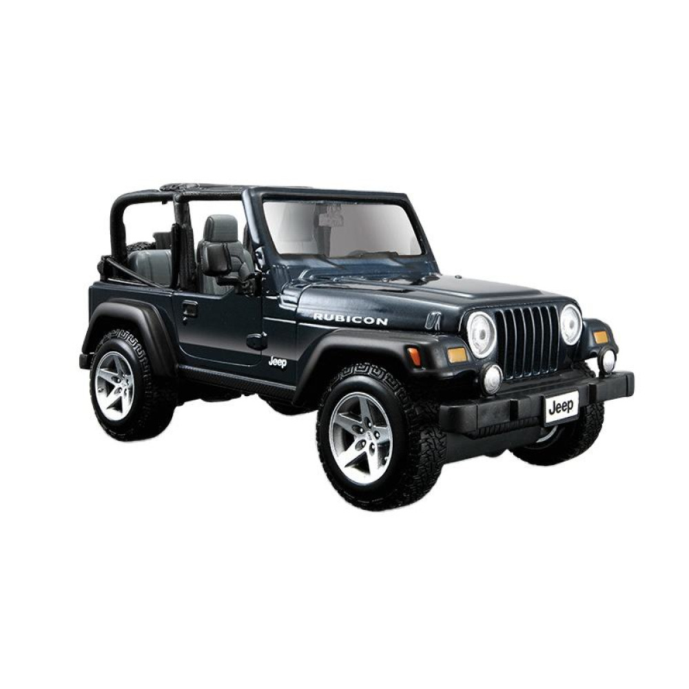 Maisto 1/24 Jeep Wrangler Rubicon Diecast Arazi Tutkusunun En Saf Hali ve Doğanın Rakipsiz Hakimi