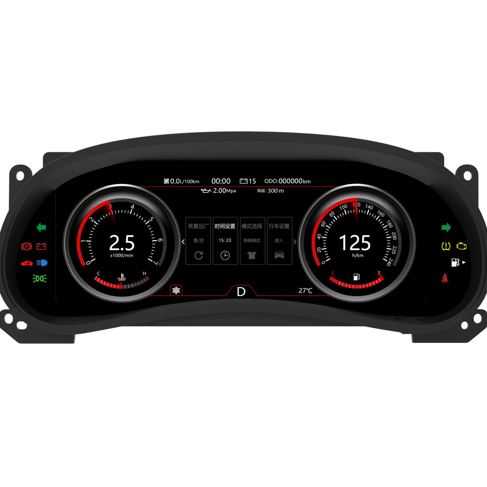 Jeep Wrangler Hayalet Dual Ekran Gösterge 2007-2015