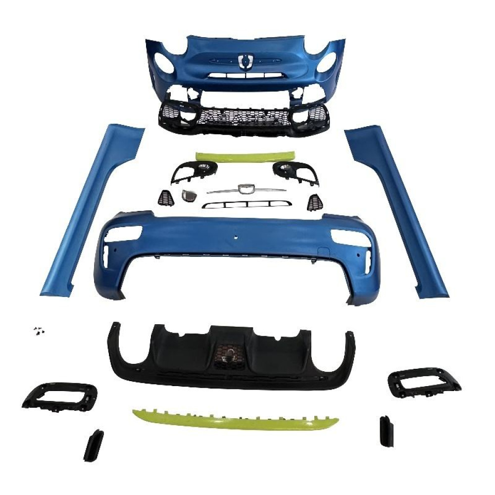 Fiat 500 (2011-2024) - Yeni Nesil Abarth Stil Body Kit (Dönüşüm Paketi)