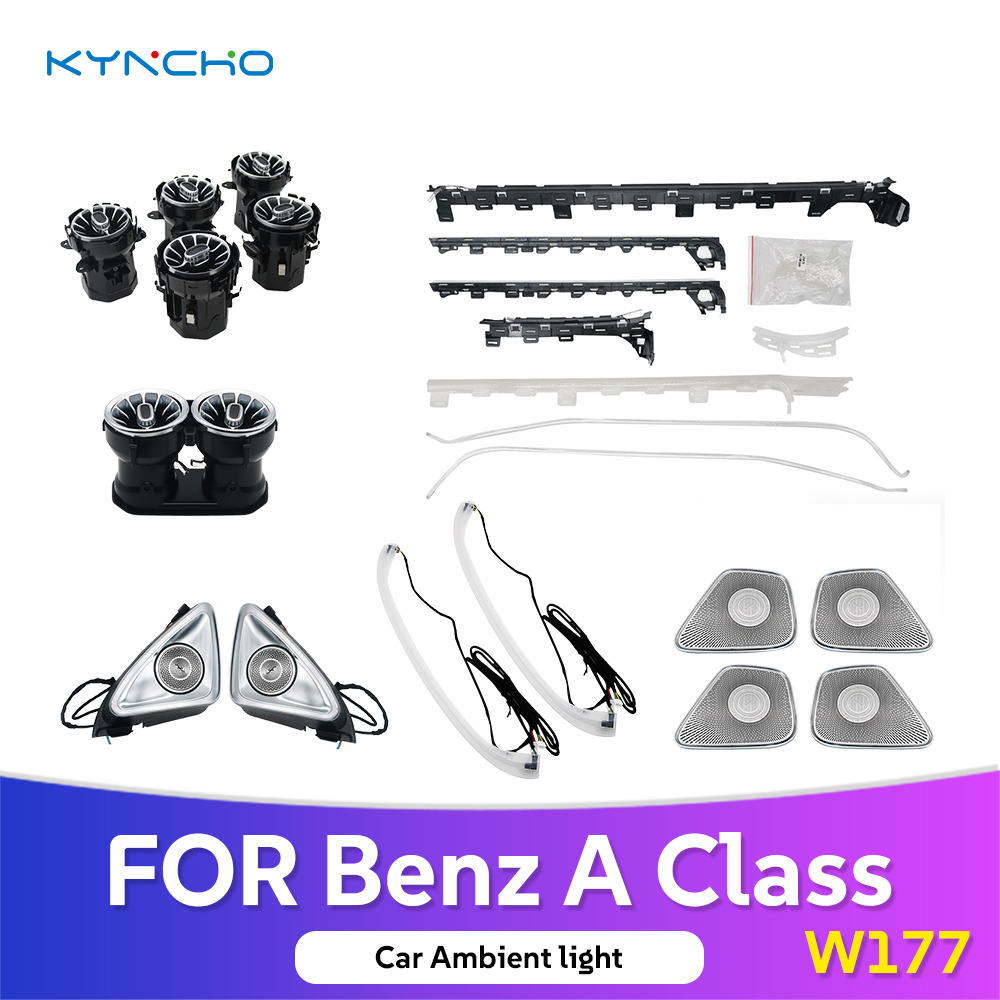 Mercedes-Benz A-Class W177 & V177 (2018+) Smart Symphony LED İç Mekan Aydınlatma Sistemi