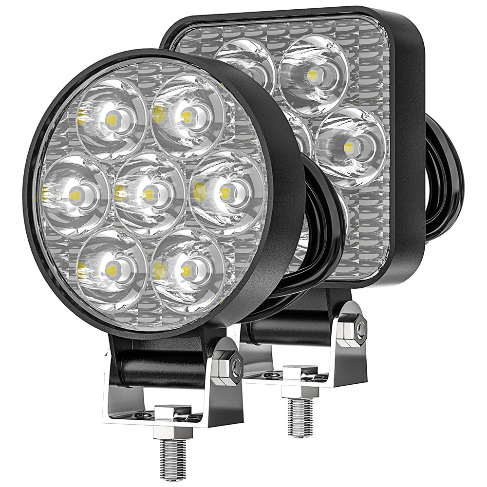 Yeni 3 İnç LED Çalışma Işığı - Araçlar, Kamyonlar, Tarım Makineleri & Motosikletler İçin 9-80V Kare Floodlight, Yan Yol Sürüş Aydınlatması