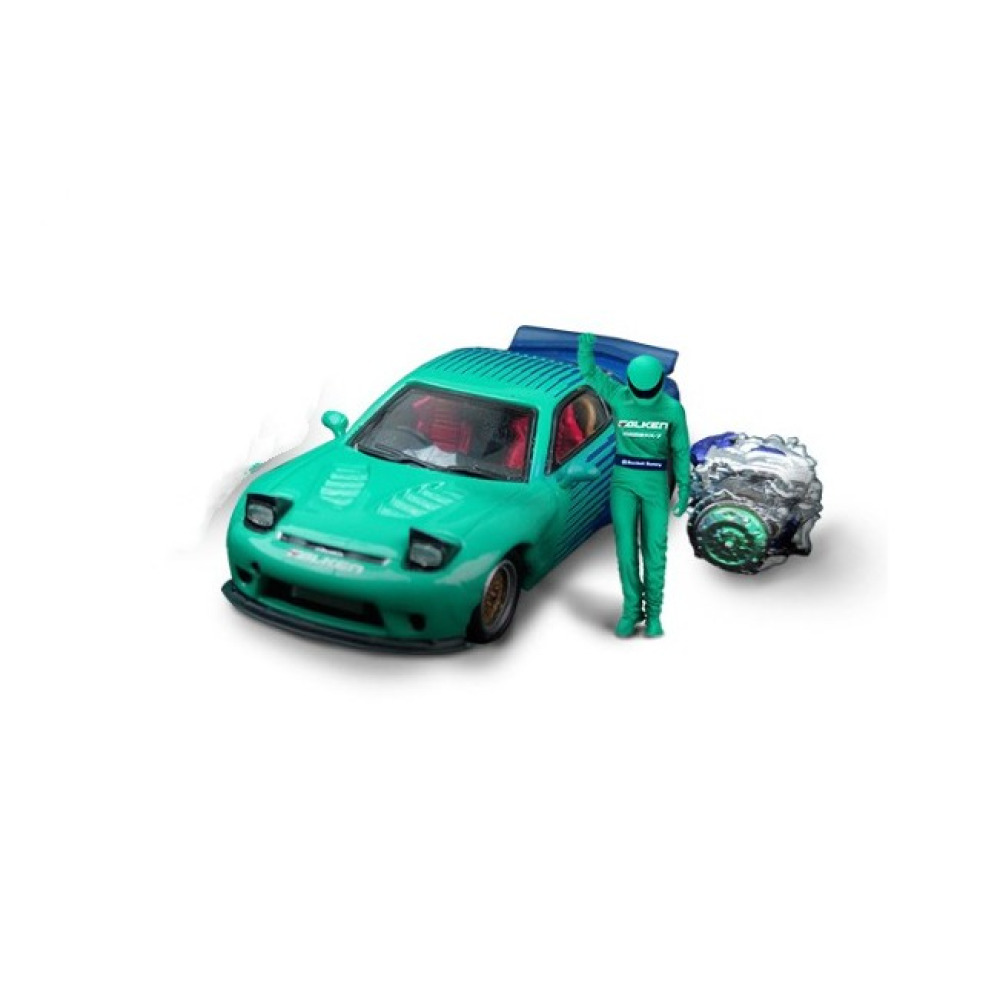 TimeMicro 1/64 Toyota & Mazda RX-7 Special Series Diecast – JDM Dünyasının İki Dev İsmi Bir Arada