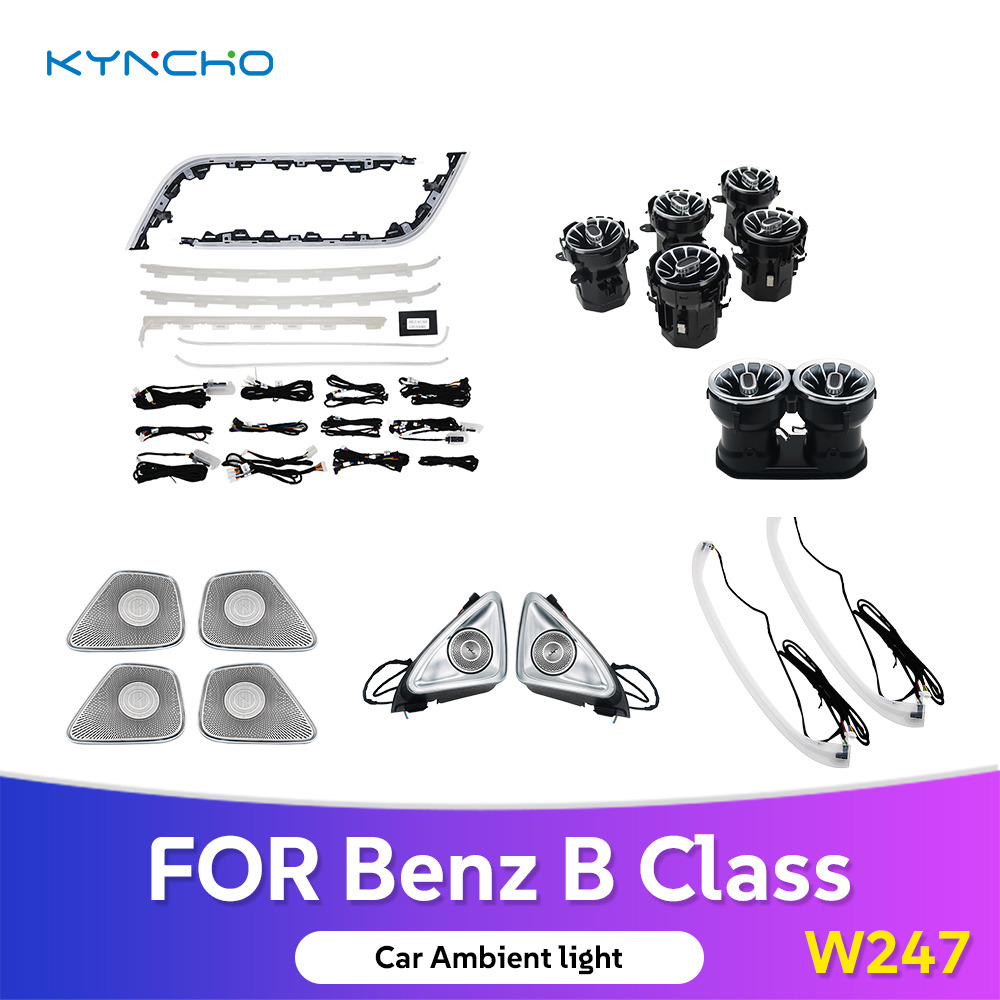 Mercedes-Benz GLA H247 & B-Class W247 (2020+) Magic Turbine Hava Menfezi ve Symphony LED Aydınlatma Sistemi