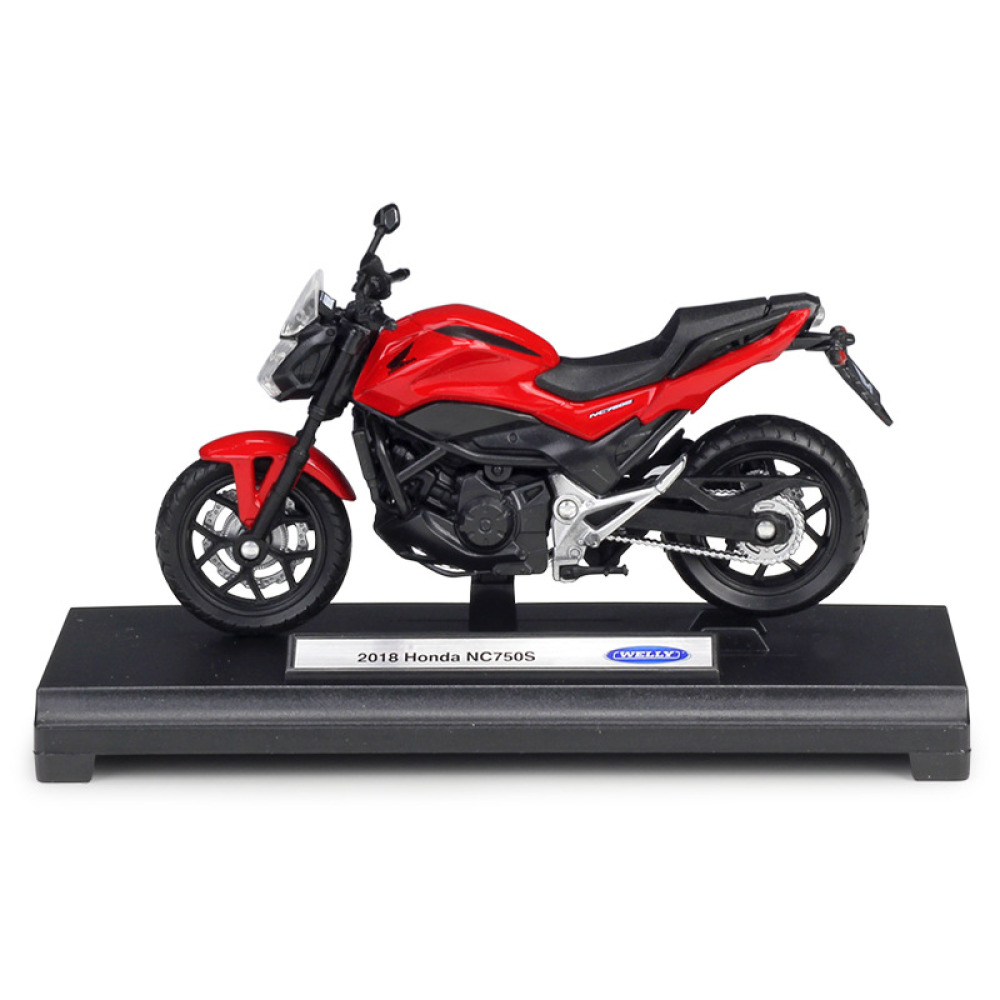 Welly 1/18 2018 Honda NC750S Diecast Modern Şehir ve Yol Performansı