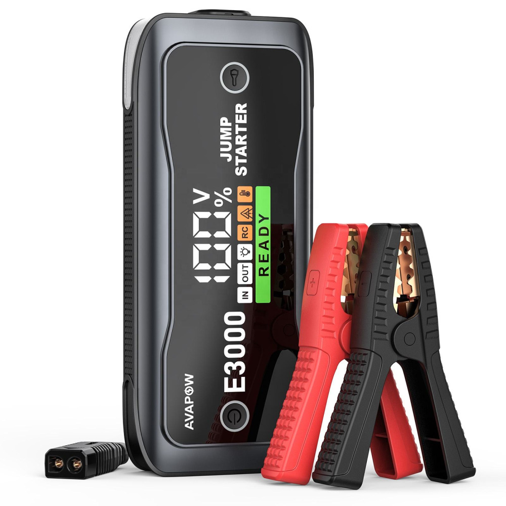 AVAPOW E3000: 3000A Profesyonel Araç Takviye Cihazı & Güç İstasyonu