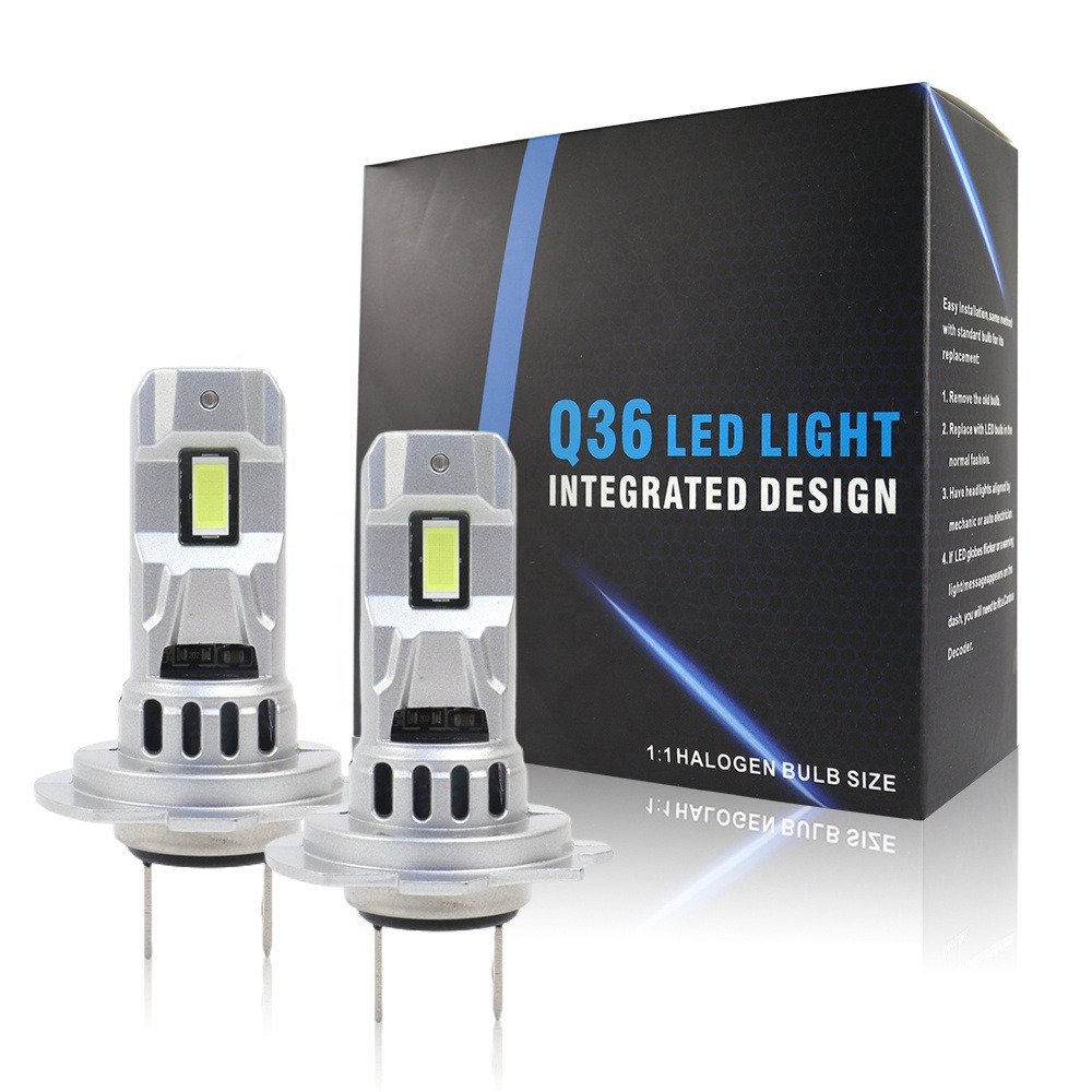 60W Mini LED Farlar - H7 6000lm Tak Çalıştır Yedek Ampul Yeni