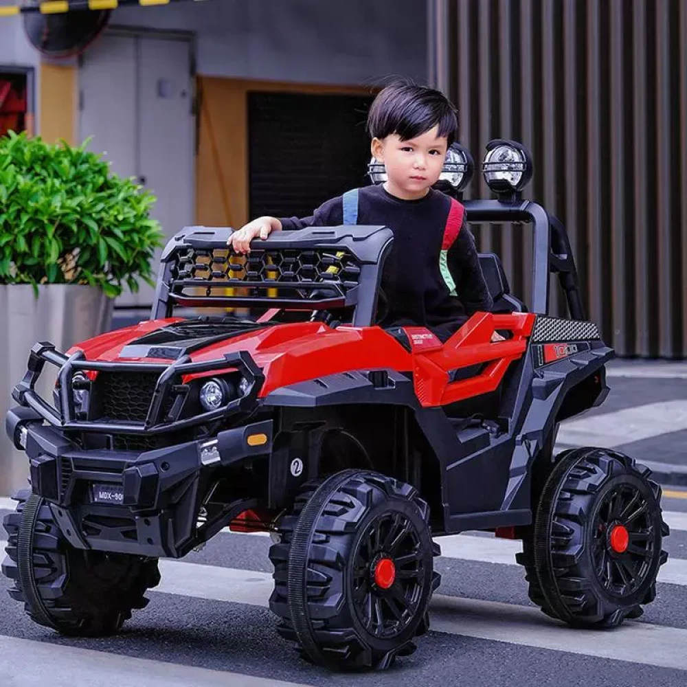 12V 4x4 Off-Road Buggy UTV - Dört Çeker Gücü, Sarsıntısız Sürüş ve Ebeveyn Uzaktan Kumandalı