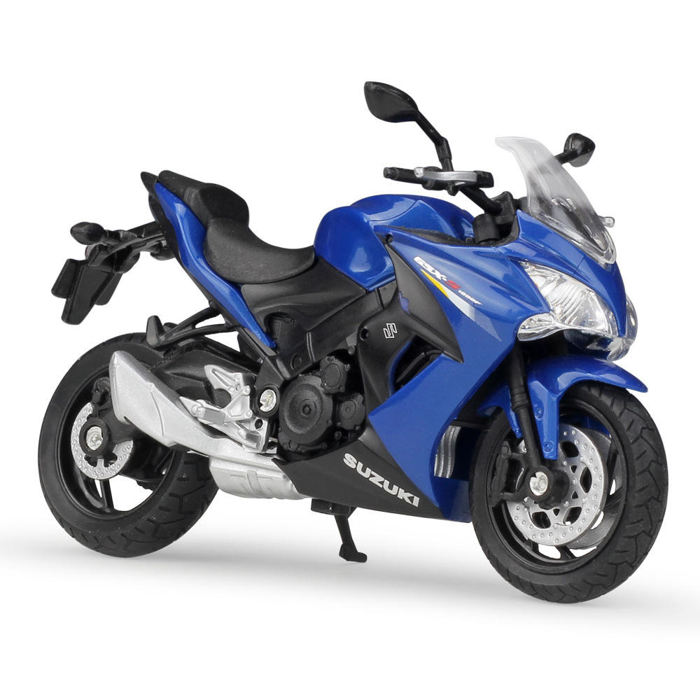 Welly 1/18 2017 Suzuki GSX-S1000F Diecast Hızın ve Dengeli Gücün Modern Yüzü