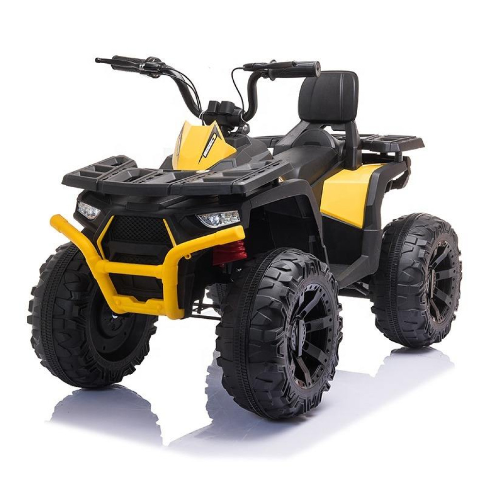 12V Beast-Quad Off-Road ATV - Uzaktan Kumandalı, Eva Tekerlekli, Amortisörlü, Müzik Panelli ve Çift Motorlu Güçlü Çocuk Akülü Quad