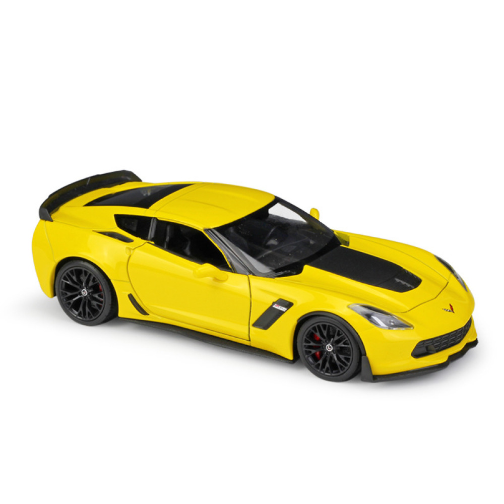 Welly 1/24 2017 Chevrolet Corvette Z06 Diecast Pistlerin Korkulu Rüyası ve Safkan Amerikan Performansı