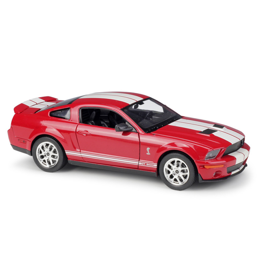 Welly 1/24 2007 Shelby GT500 Diecast Safkan Amerikan Kasının ve Carroll Shelby Mirasının Zirvesi