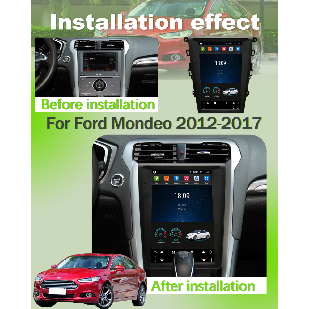 Ford Mondeo Tesla Ekran 2012-2017