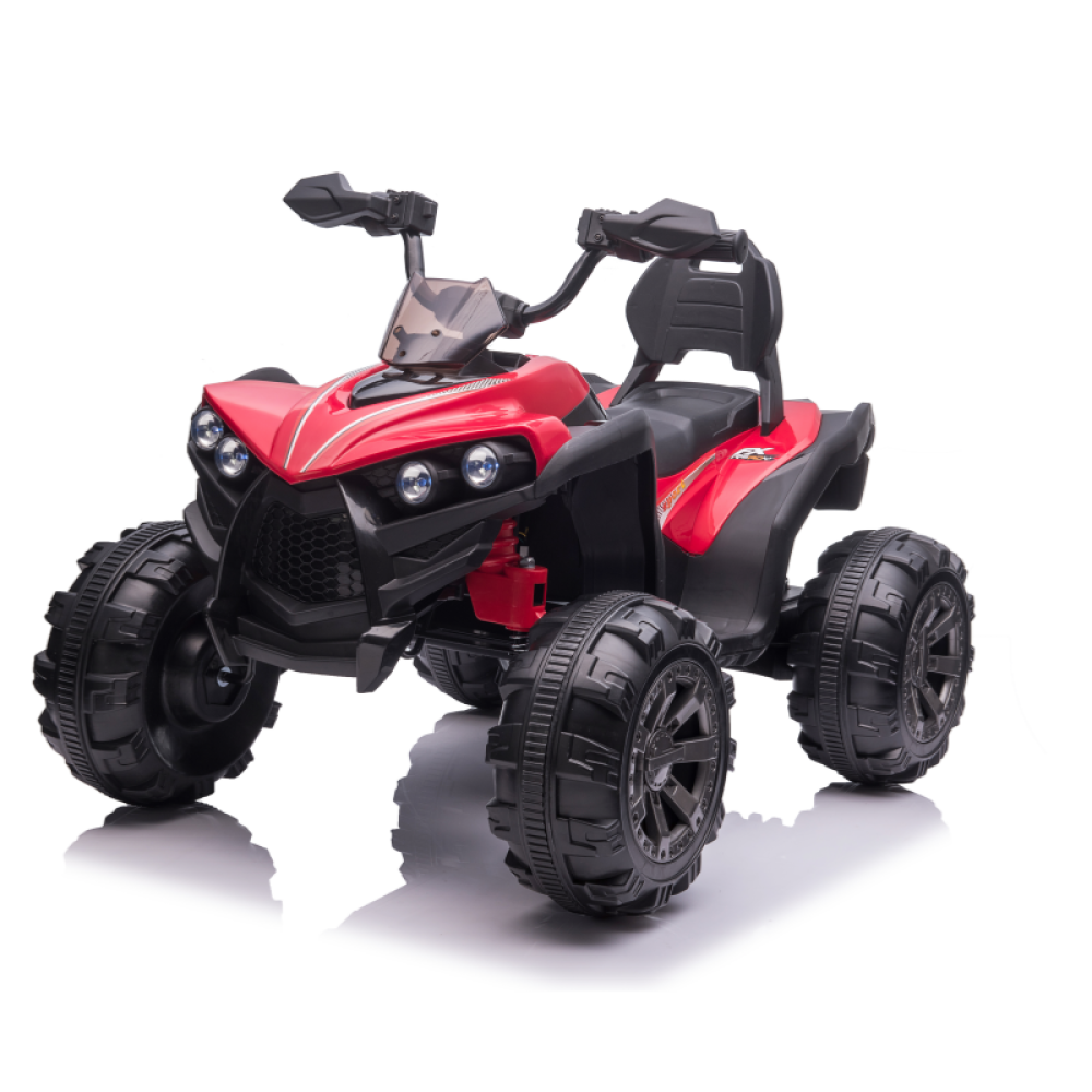 12V Premium Elektrikli ATV - Yüksek Performanslı Arazi Motoru, Geniş Dişli Lastikler ve Güvenli Sürüş Destekli Mini Quad