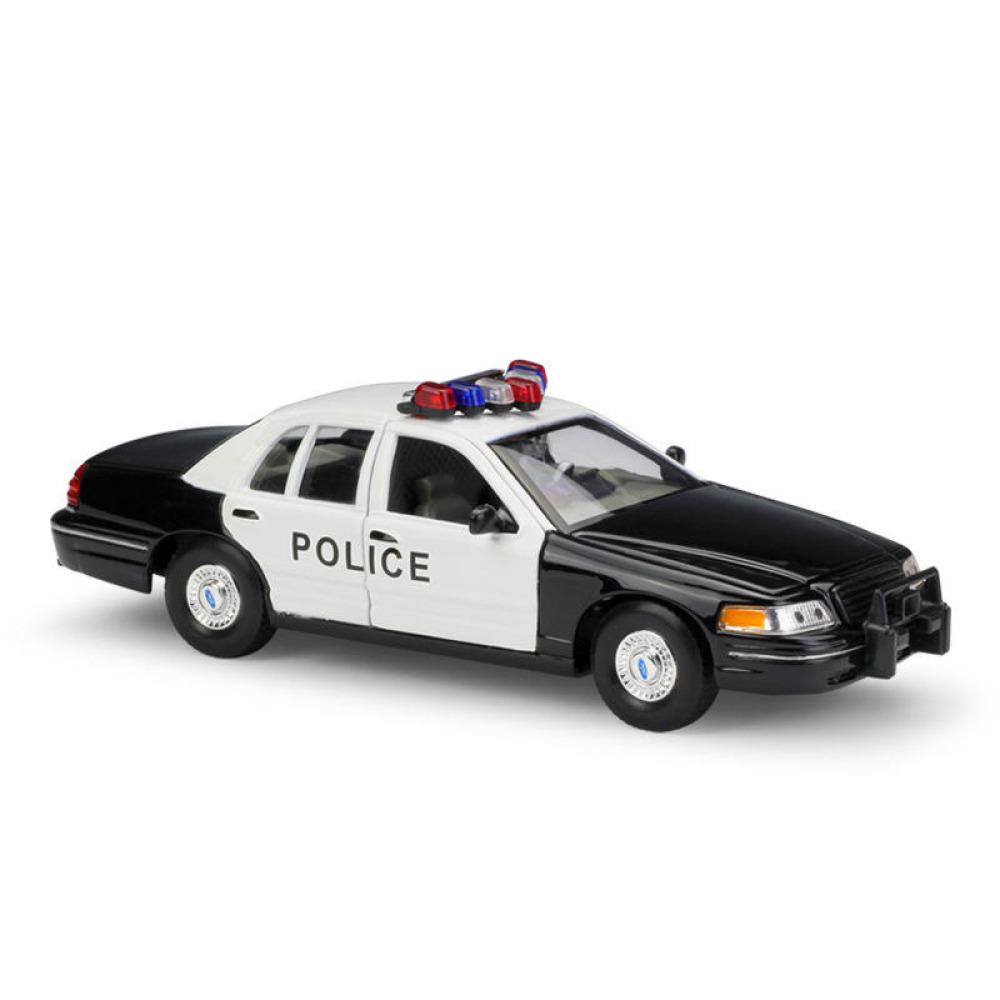 Welly 1/24 Ford Crown Victoria Police Interceptor Diecast Amerikan Yollarının Sarsılmaz Otoritesi