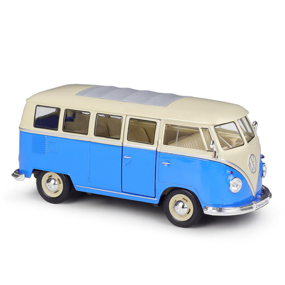 Welly 1/24 Volkswagen 1963 T1 Bus Diecast Bir Neslin Rüyası ve Klasik Tasarımın Zirvesi