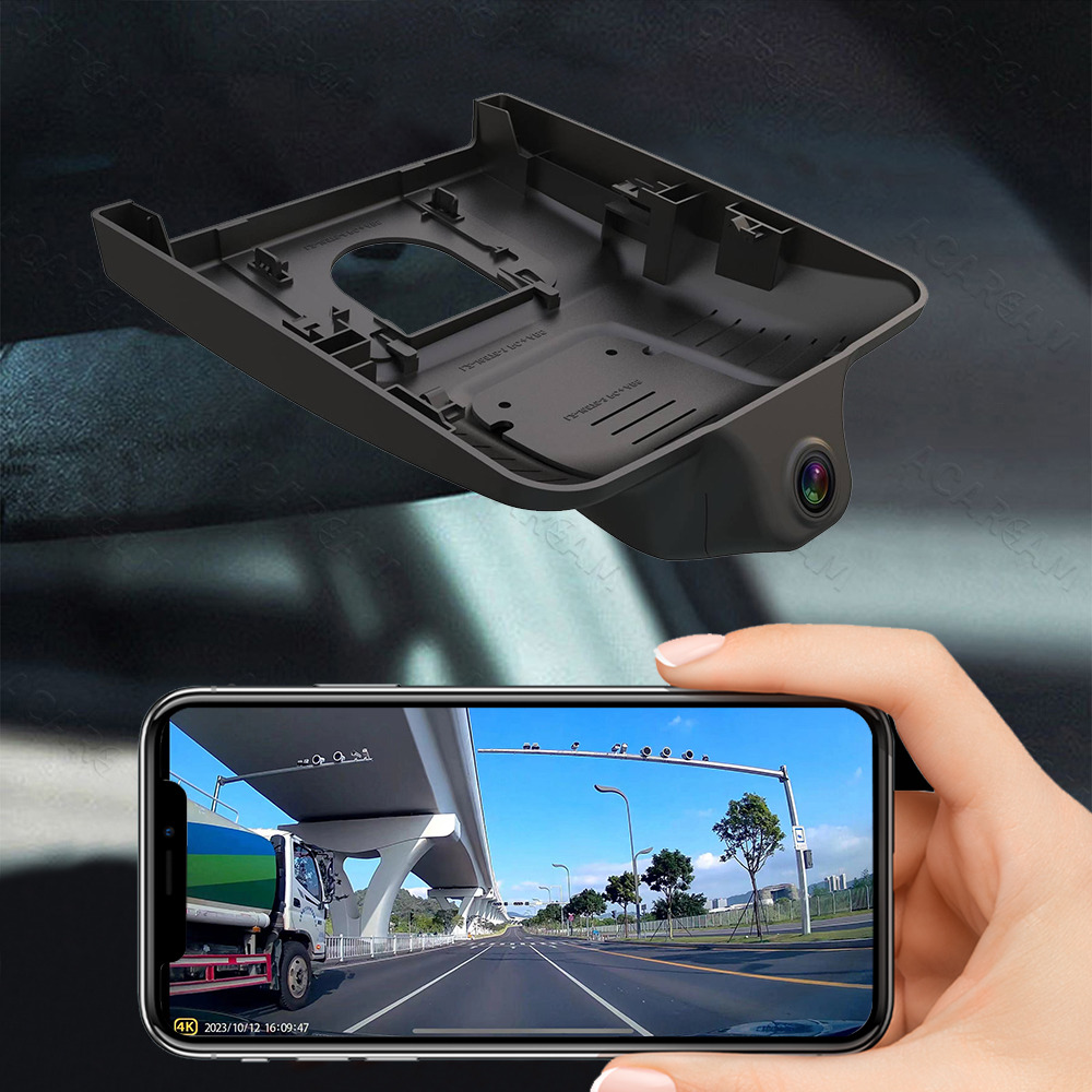 Toyota Corolla İçin 4K UHD Çift Lensli Gizli Dash Cam