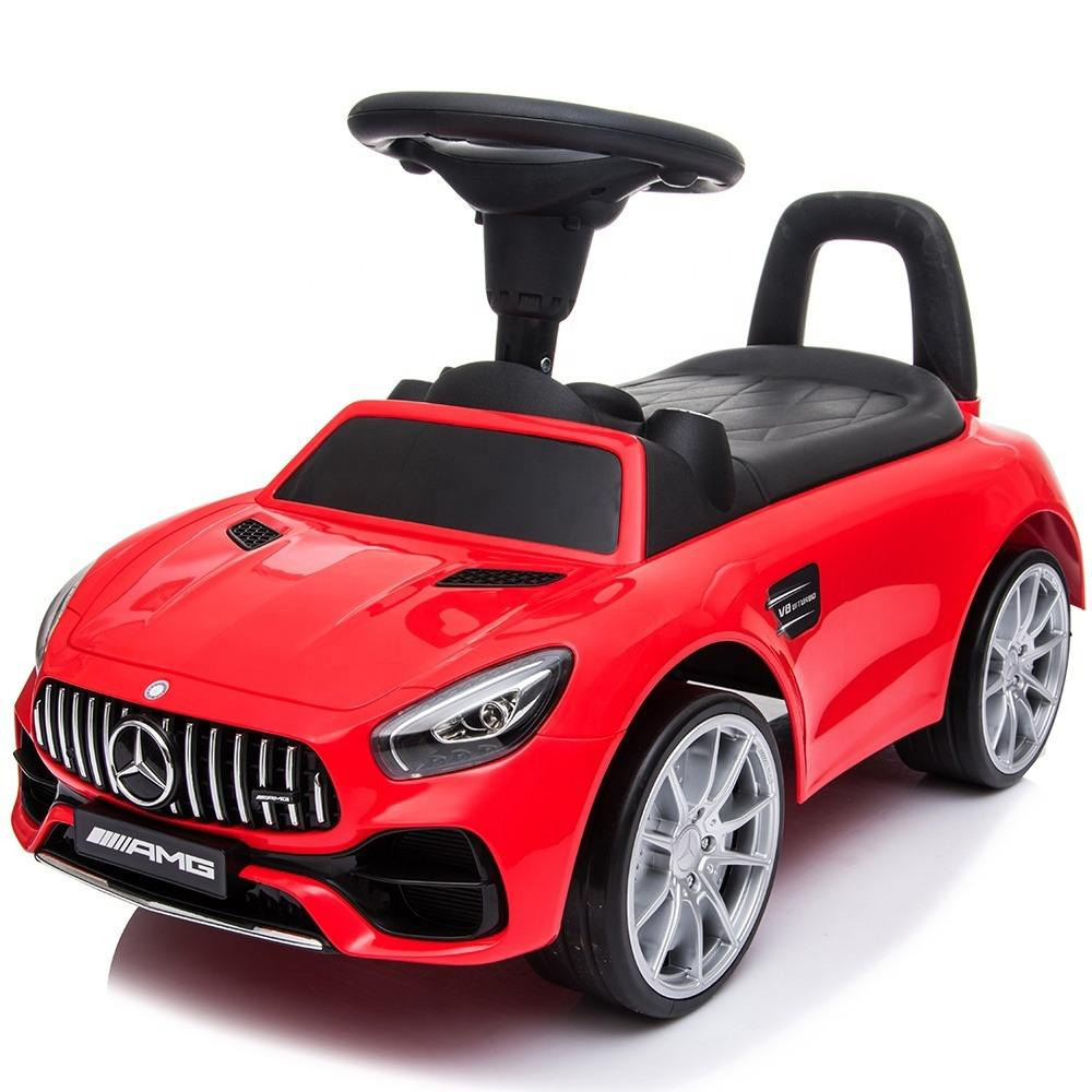 Licensed Mercedes-Benz AMG Push Car - Orijinal Lisanslı, Müzikli, Devrilme Emniyetli ve Ergonomik Oturumlu İlk Adım Bin-Sür Arabası