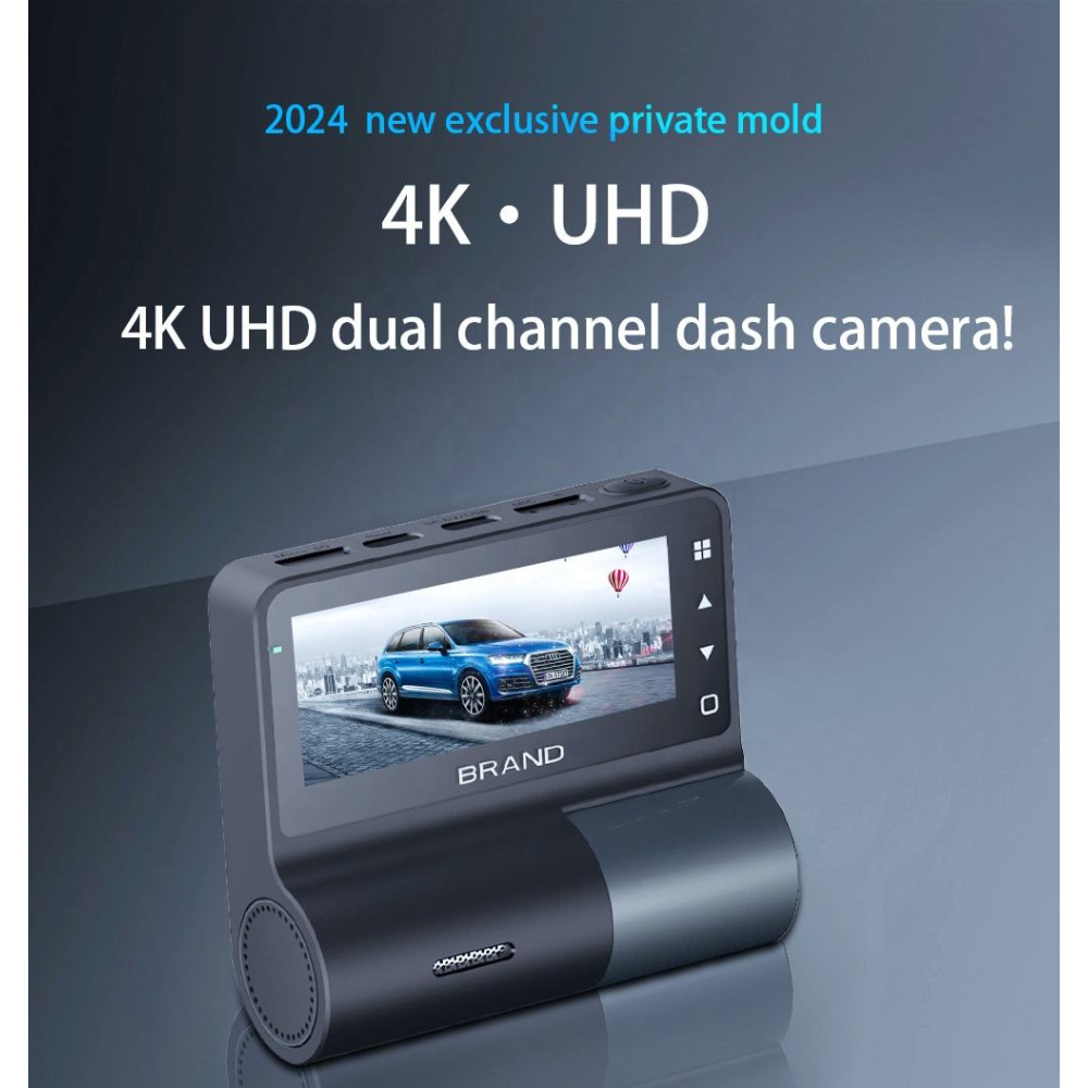 Üniversal 4K HDR Çift Lensli Dash Cam (Sony Starvis 2 Sensörlü)