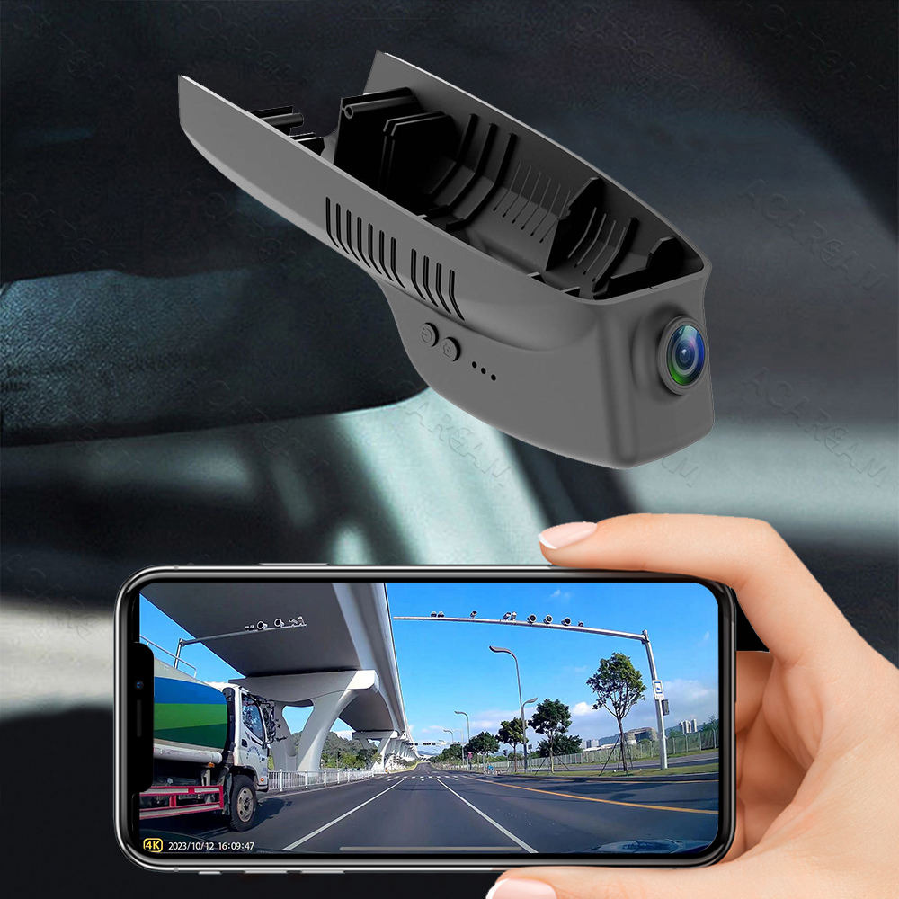 Cadillac SRX 2016 Modele Özel Fabrikasyon Tasarımlı 2160P Dual Dash Cam