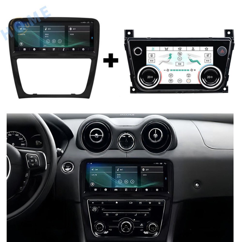 Jaguar XJ XJL XJR 10.25 inch Android 11 - CarPlay - Android - GPS Navigasyon - Multimedya Ekran 2011-2018