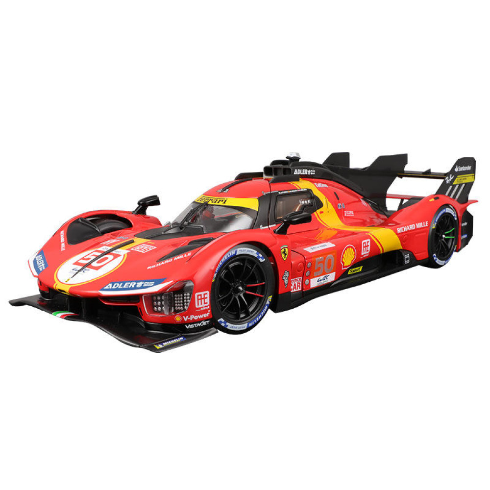Bburago 1/18 Ferrari 499P #50 & #51 – Le Mans Efsanesinin Devleşen Ruhu Diecast Koleksiyonunuzda