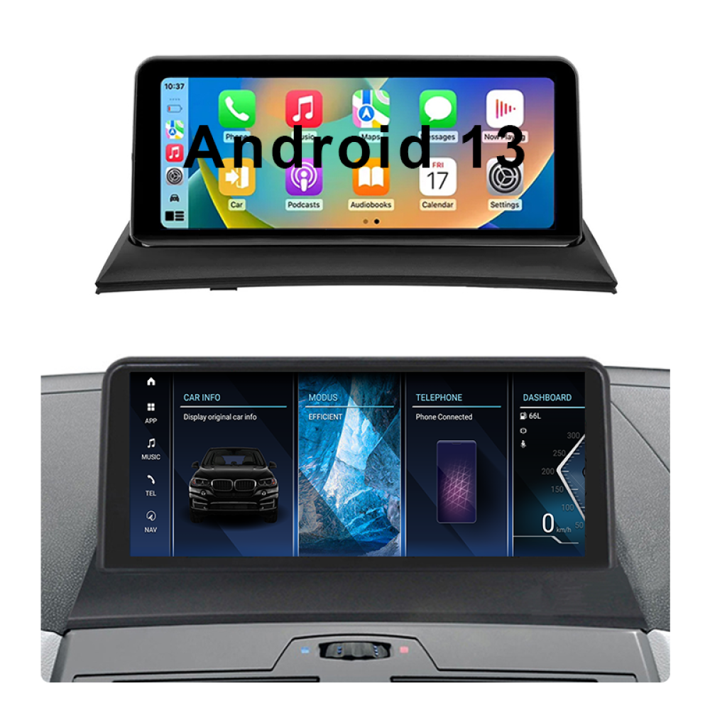 BMW X3 E83 12.5 inch Android 13 - CarPlay - Android - GPS Navigasyon - Multimedya NBT Ekran 2006-2010
