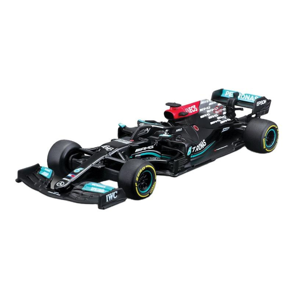 Bburago 1/43 Mercedes-AMG F1 W07 Hybrid (#44 Hamilton) Diecast Dominasyonun Zirvesi ve Gümüş Oklar Efsanesi