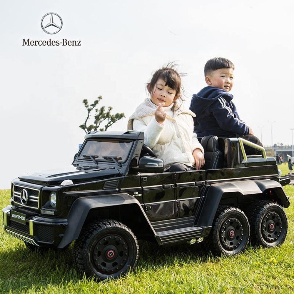G63-6x6 Monster 24V - 6 Motorlu, Ebeveyn Koltuklu, 24V ve Lisanslı Akülü Dev Arazi Aracı