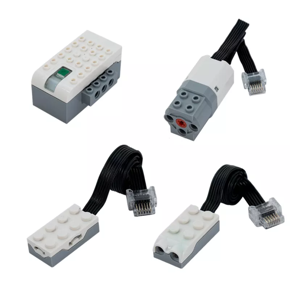 EduWeDo 2.0 Elektronik Yedek Parça Seti – Akıllı Hub, Motor, Hareket ve Eğim Sensörü (Tam Set)