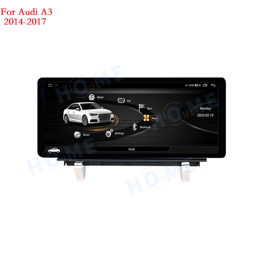Audi A3 8.8  inch Android 14 - CarPlay - Android - Google Play Store - GPS Navigasyon - Multimedya Ekran 2014-2017