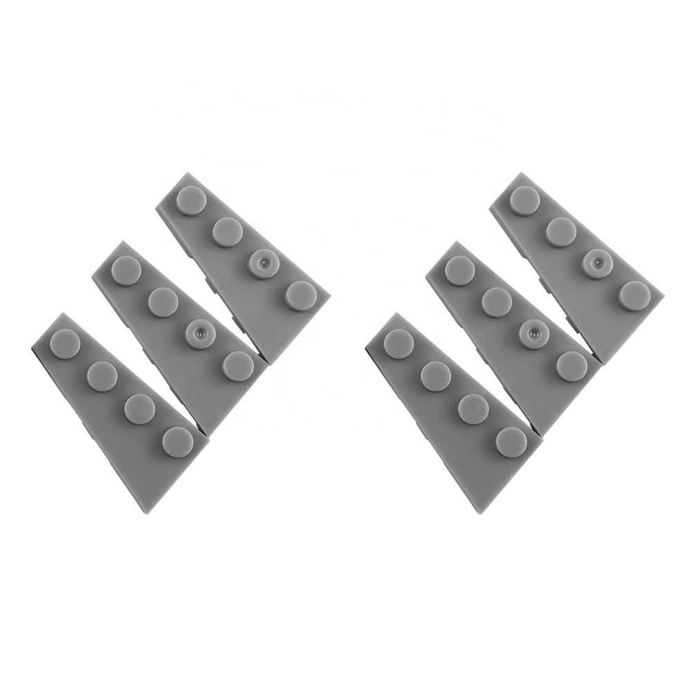 EduWeDo No. 41770 Teknik Sağ Kanat Plakası (Wedge Plate 4x2 Right) – Robotik Kanat, Aerodinamik Gövde ve Köşeli Tasarım Elemanları