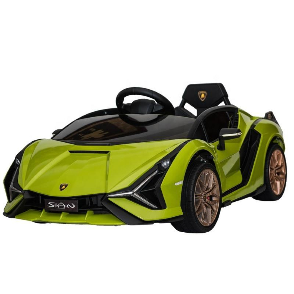 Sián-Lightning 12V - Y-LED Farlı, 6'lı Stop Lambalı, 12V ve Lisanslı Akülü Lamborghini