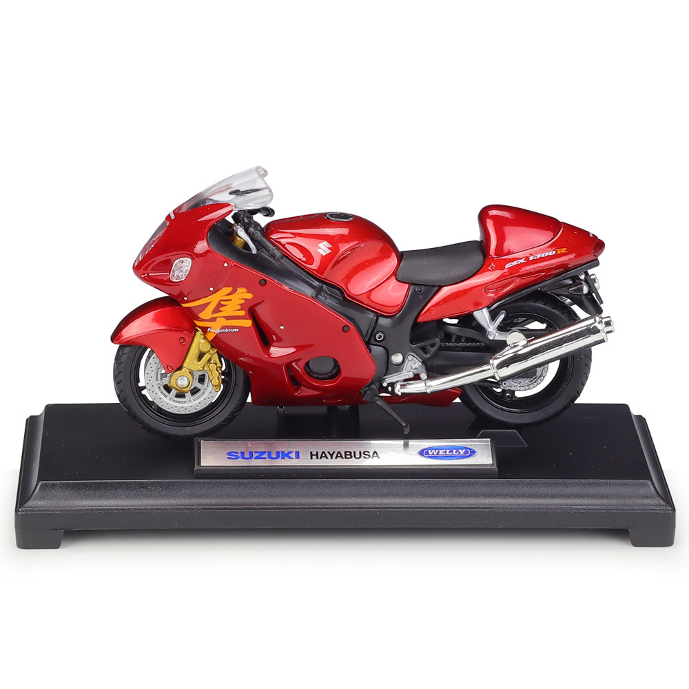 Welly 1/18 Suzuki GSX 1300R Hayabusa Diecast Hızın Efsanevi İsmi