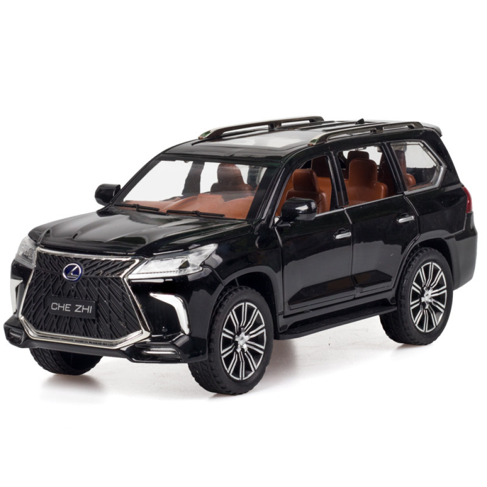 CHEZHI 1/24 Lexus LX570 Off-Road – Heybetli Duruşu ve Metalik İşçiliğiyle VIP Diecast Deneyimi