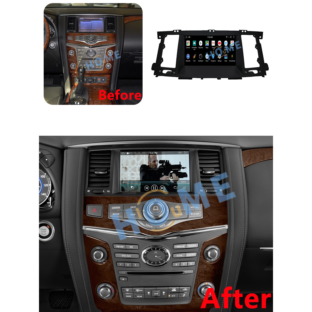 Infiniti QX80 Tesla Ekran 2013-2017