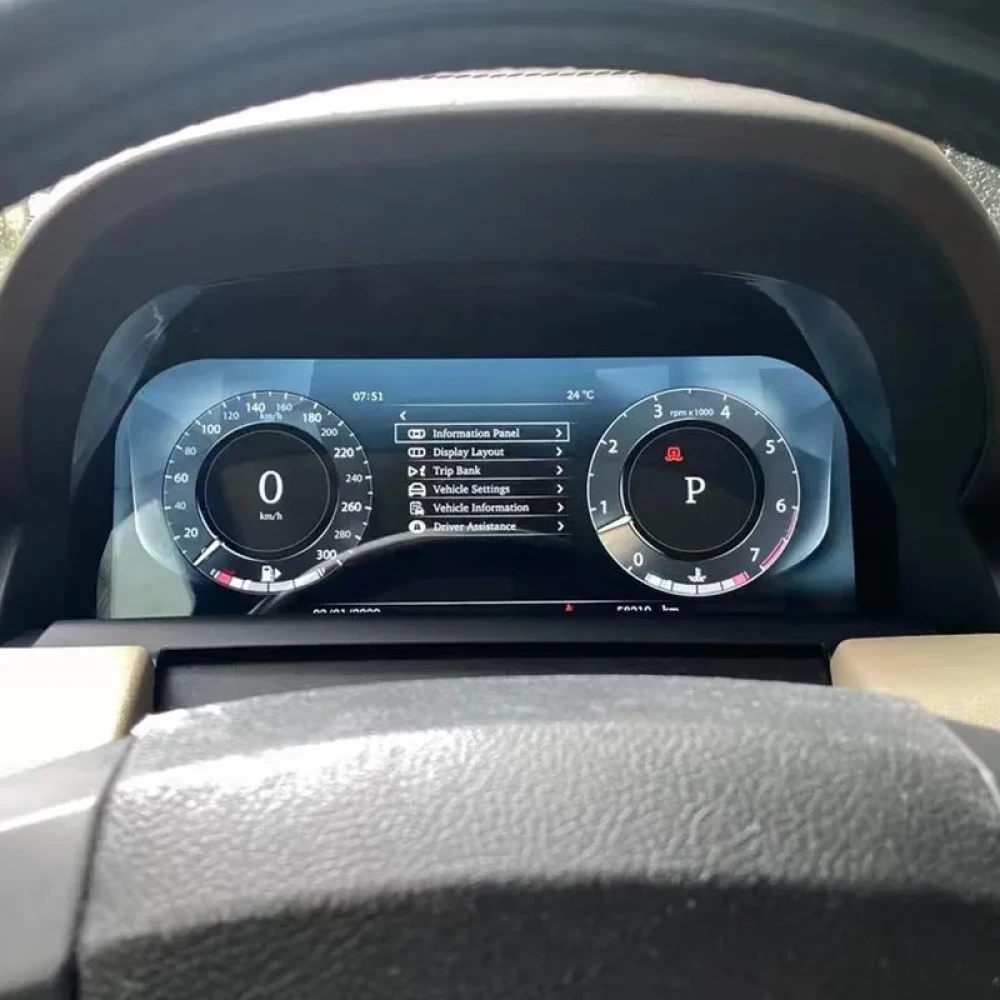 Range Rover Sport (2005-2009) İçin Dijital Hayalet Ekran Gösterge Paneli Yükseltme Kiti