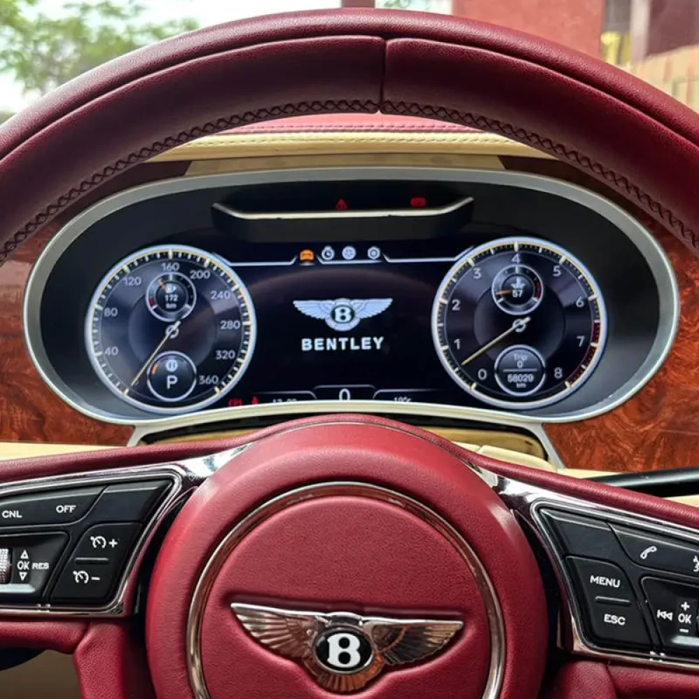 Bentley Continental & Flying Spur (2012-2017) İçin Dijital Hayalet Ekran Gösterge Paneli