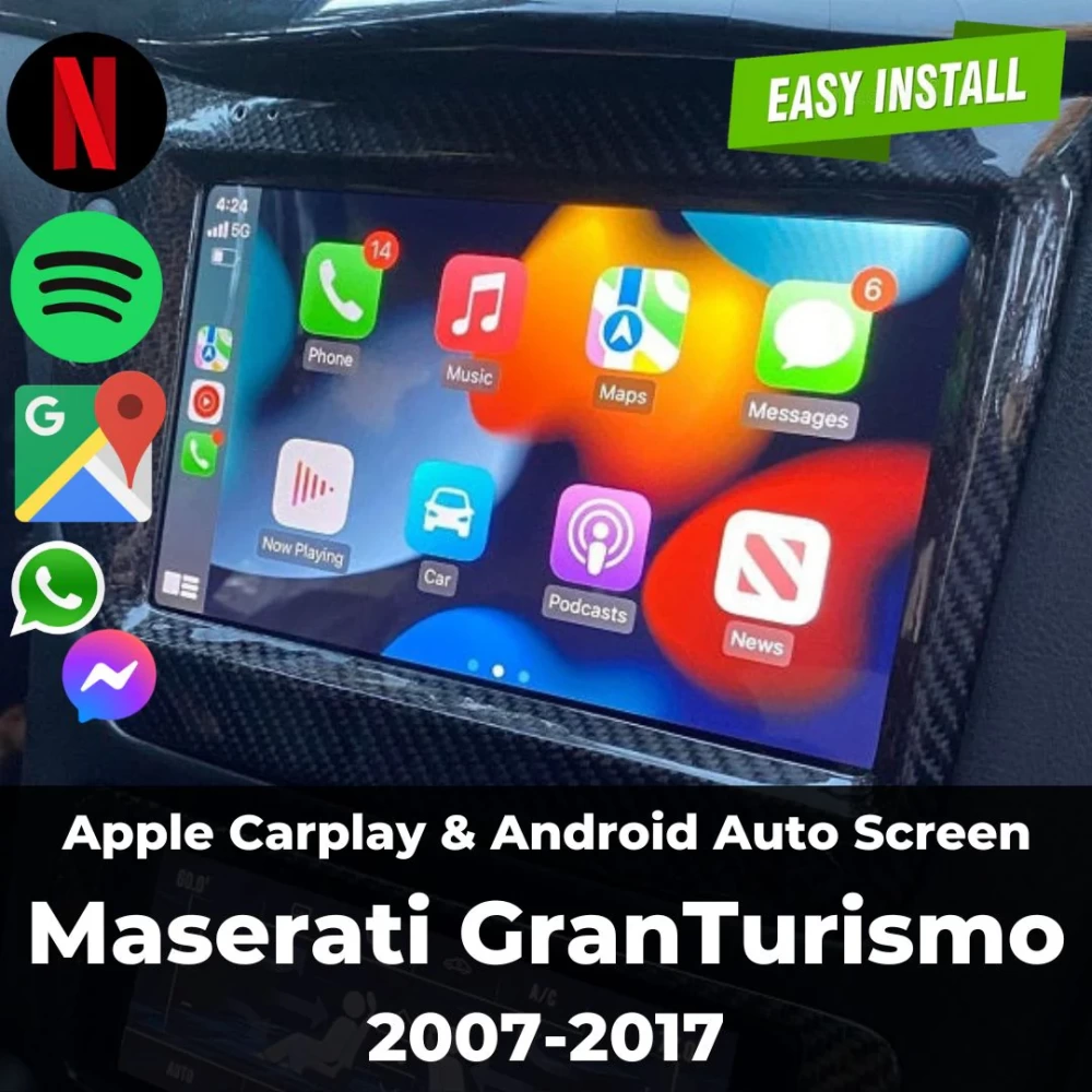 Maserati Granturismo Apple Carplay ve Android Upgrade Modül