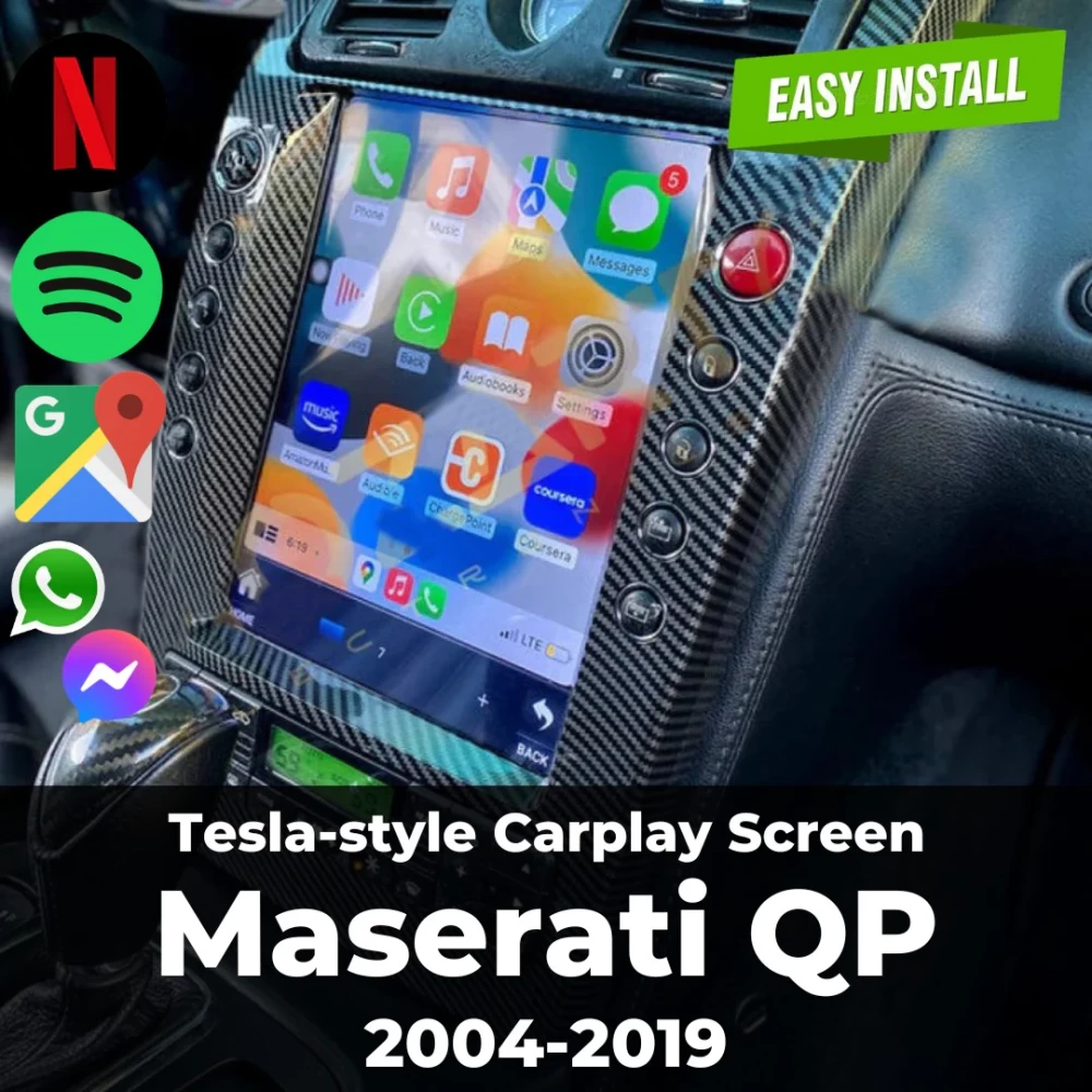 Maserati Quattroporte Tesla Ekran 2004-2019