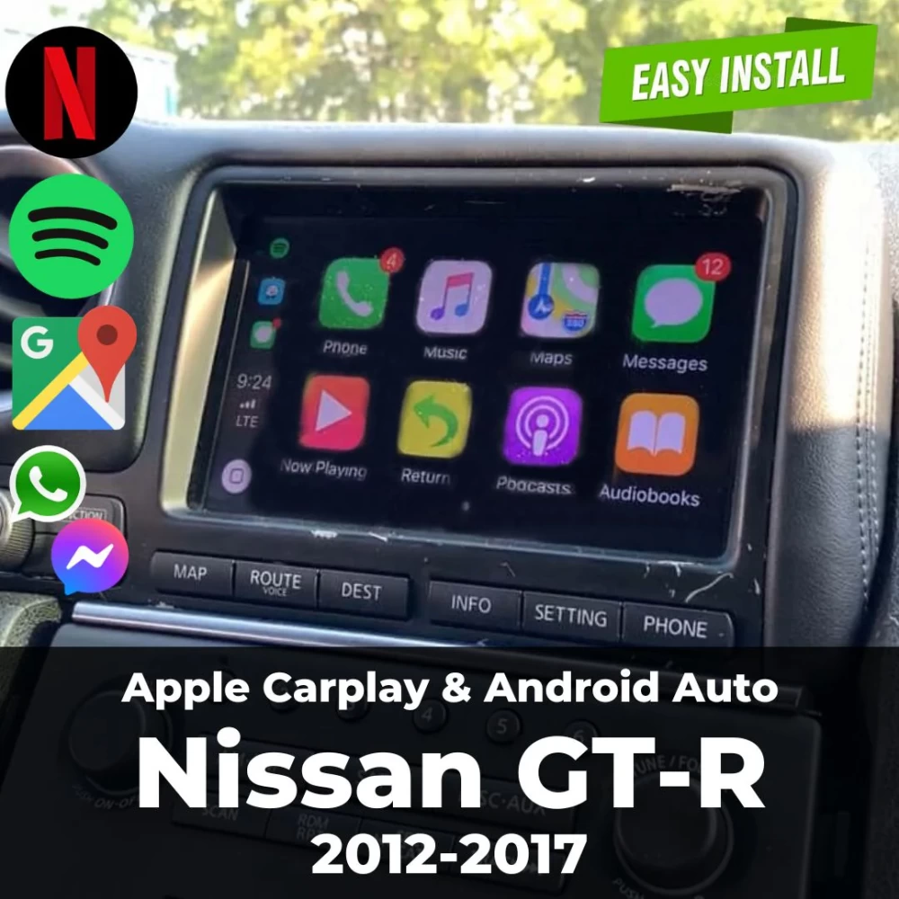 Nissan GT-R Apple Carplay ve Android Upgrade Modül 2012-2017