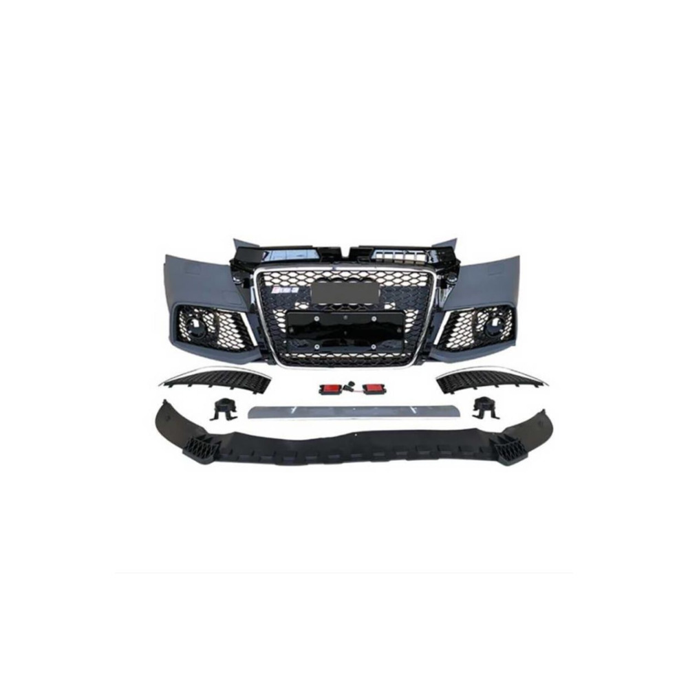Audi A3 İçin Uyumlu RS3 Ön Tampon Panjur Seti - HB ( 8P Makyajlı Kasa ) 2009 - 2012
