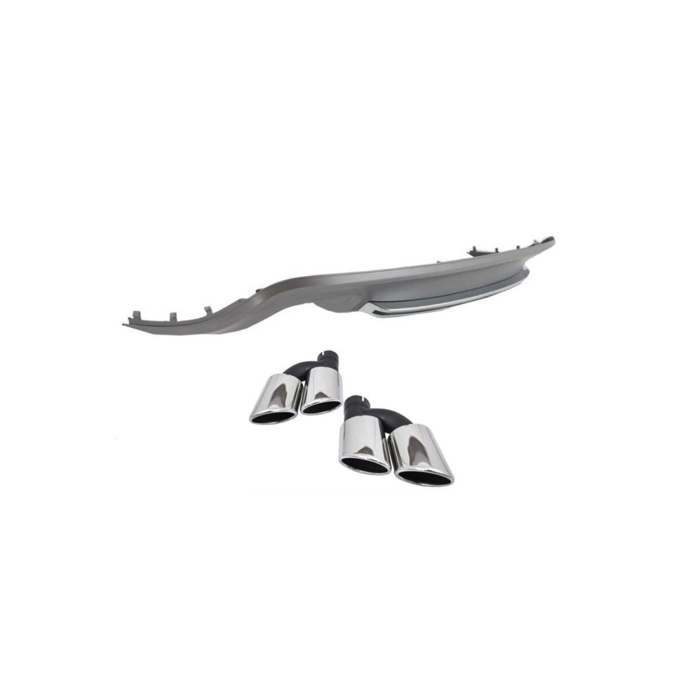  Audi A5 İçin Uyumlu İçin Uyumlu S5 Difüzör Sedan 2013-2016