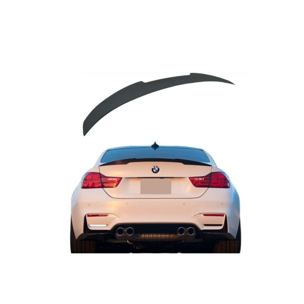 Bmw 4 Serisi F36 İçin Uyumlu Sedan M4 Spoiler Piano Black 2013-2019