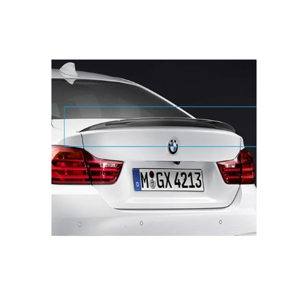  Bmw 4 Serisi F36 İçin Uyumlu Sedan MP Spoiler Piano Black 2013-2019