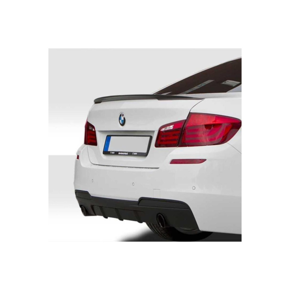  Bmw 5 Serisi F10 İçin Uyumlu M Spoiler Piano Black 2010-2016