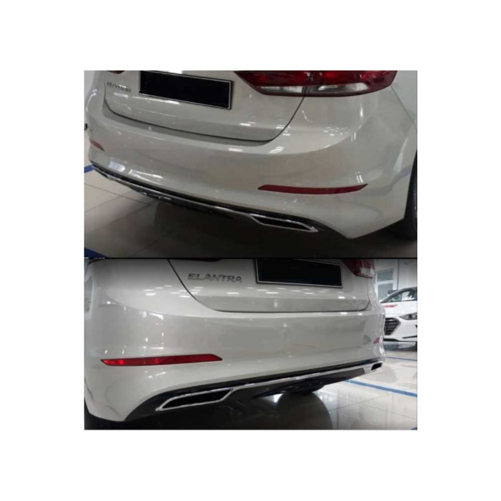 ELANTRA 2016-2019 IÇIN UYUMLU DIFÜZÖR - MERCEDES DIZAYN