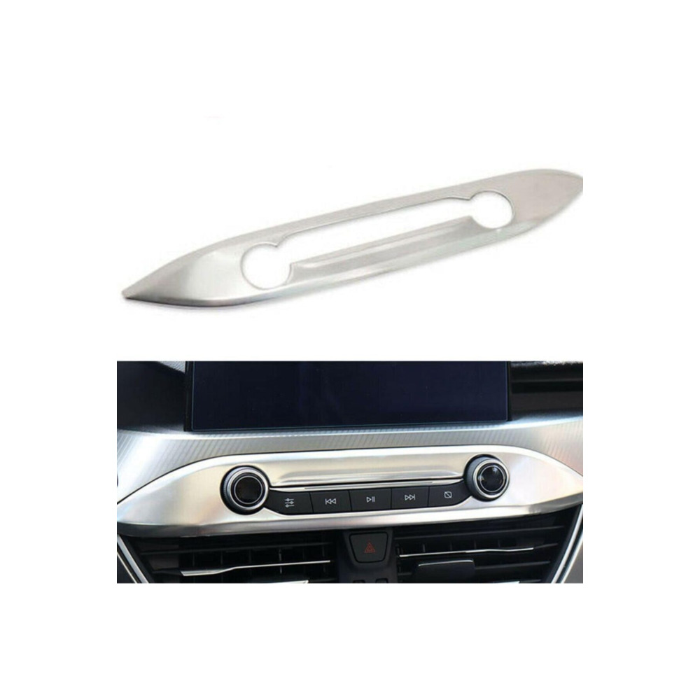 Focus İçin Uyumlu  Orta Panel Kaplama - Silver 2019+