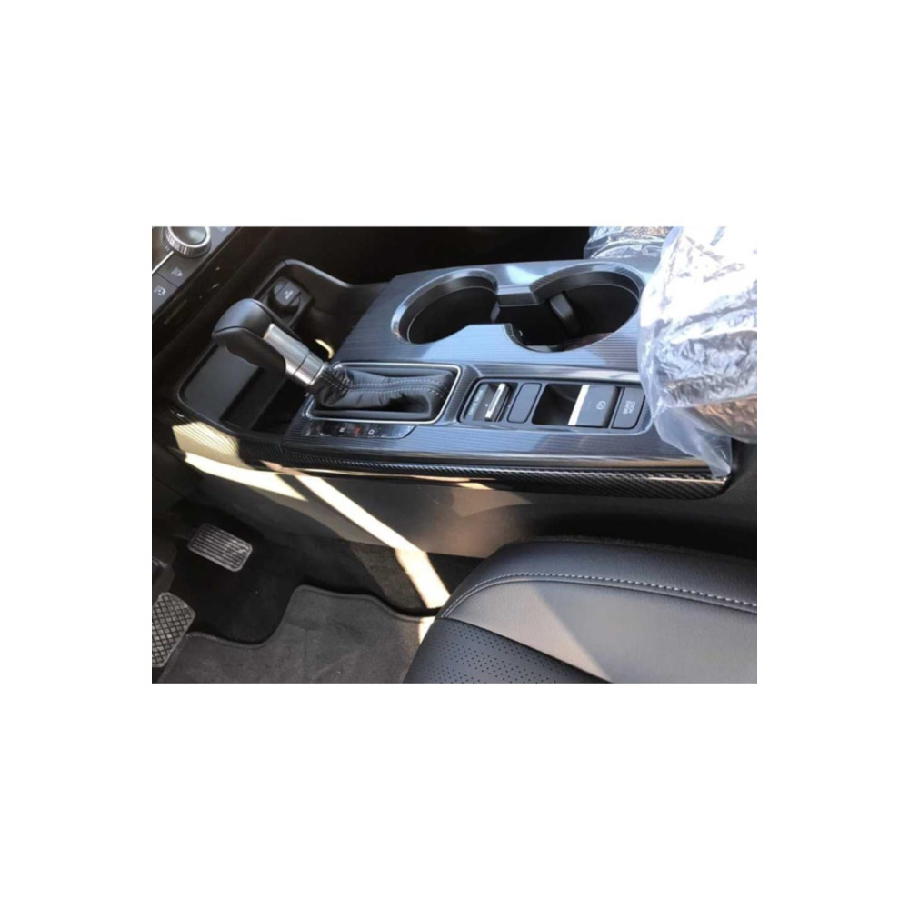  Honda Civic Fe1 Için Uyumlu Vites Kenar Kaplama 2 Parça Carbon 2022